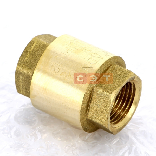 Клапан обратный (пластиковый затвор) 1/2"  UF YORK